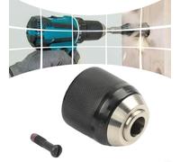 Adattatore per mandrino senza chiave per SDS-Plus a convertitore a cambio rapido da 13 mm per martello rotativo, ganascia autoserrante resistente per DHP484 DDF484 DDF446