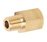 Adattatore per manometro della temperatura dell'olio in ottone 1/8 NPT a 1/8 BSPT Raccordo universale per accessori per auto