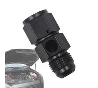 Adattatore per manometro 'olio - Adattatore regolatore di pressione 'olio, con 1/8NPT Meter Port Hose 4/6/8/10/12AN filettatura esterna a interna per auto
