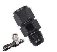 Adattatore per manometro 'olio, per adattatori per tubi flessibili di pressione, per tubi flessibili a pressione, Con porta misuratore 1/8NPT 4/6/8/10/12AN filettatura esterna-interna per un efficient