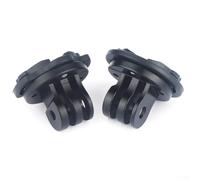 Adattatore per manubrio del computer da bicicletta, supporto per computer da bicicletta per Garmin in lega di alluminio, adattatore a 3 poli con presa reversibile maschio/femmina (A)