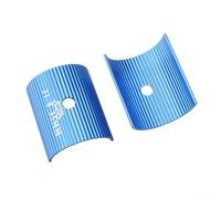 Adattatore per manubrio della bicicletta, in lega di alluminio, compatibile con 25,4-31,8 mm e 31,8-35 mm, montaggio sicuro, converte la barra piccola in uno stelo grande, leggero, facile