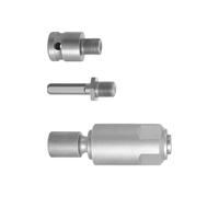 Adattatore per martello perforatore, 3 pezzi, convertitore digitale universale, attacco per trapano, per riparazione, ispezione e officina