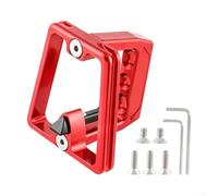Adattatore per mensola anteriore Brompton a 3 fori, leggero, perfetto per la personalizzazione (rosso)