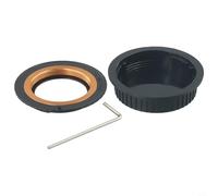 Adattatore per messa a fuoco infinito per obiettivi EF a corpi mirrorless EOS M, convertitore metallico con messa a fuoco manuale con controllo dell'apertura e cappuccio