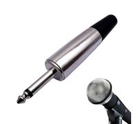 Adattatore per microfono, connettore microfono a due conduttori | audio da 6,5 mm per microfono, apparecchiature di registrazione, apparecchiature audio