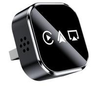 Adattatore per mirroring dello schermo Adattatore per auto - Carpĺay, convertitore TV automatico wireless, dispositivo di streaming multimediale portatile, accessorio per collegamento audio video mobi