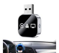 Adattatore per mirroring dello schermo 'automobile - Convertitore plug and play wireless, in alluminio, schermo del telefono per auto, connessione rapida senza ritardi | Viaggio giornaliero Città