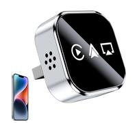 Adattatore per mirroring dello schermo, lettore wireless cablato, dispositivo di mirroring dello schermo per veicolo audio link coppia orologio film media telefono 17g forniture automobilistiche