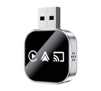 Adattatore per mirroring dello schermo per auto - Convertitore plug and play wireless, interfaccia Smart Display | Pendolarismo quotidiano, strade cittadine, viaggi in autostrada, uso della navigazion