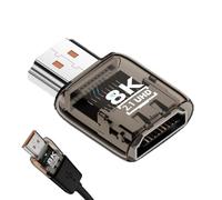 Adattatore Per Monitor | Connettore Di Conversione Bidirezionale 60 Hz 8K,Video Convertitore Maschio A Femmina,Per Audio PC Portatile Televisione HDTV Proiettore Computer Fisso Conferenza Home