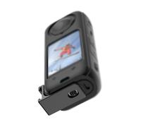 Adattatore per montaggio a scarpa fredda in lega di alluminio per Insta360 X4 X5: Design leggero con porta di espansione per vlogging all'aperto