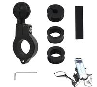 Adattatore Per Montaggio A Sfera Alluminio Con Base A Sfera Da 1" Adatto Al Manubrio Di Diametro Da 2,2-3,2 Cm, Compatibile Con Supporti Per Telefono Ram/iMESTOU Con Innesti A Sfera Da 1 Pollice