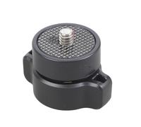 Adattatore per montaggio a sfera da 17 mm con coperchio di bloccaggio rinforzato convertire in 1/4-20 per fotocamera sicura supporto per telefono adattatore giunto sferico per action camera