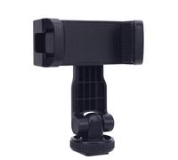 Adattatore per Montaggio del Treppiede Telefonico con Vite da 1/4 di Pollice Doppio Clip del Supporto per Treppiedi per Smartphone Ad Angolo Regolabile per Vlogging per Vlogging