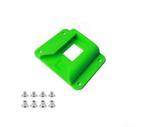 Adattatore per montaggio su portapacchi anteriore per bici pieghevoli Brompton con viti, struttura in plastica leggera, vestibilità sicura per blocchi portapacchi anteriori (verde)