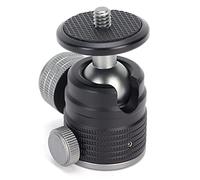 Adattatore per Montaggio su Treppiede con Testa a Sfera Girevole a 360 Gradi per Fotocamera, Materiale in Lega di Alluminio Resistente, Ripresa Conveniente