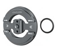 Adattatore per montaggio su treppiede magnetico in metallo per telefono con doppia scarpa fredda da 1/4 per staffa fissa per treppiede per microfono Android MagSafe Iphone 15 14