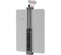 Adattatore per montaggio su treppiede per iPad in alluminio, supporto per fotocamera universale per iPad Pro 12.9/11 e tablet (6,5"-17,3") con filettatura da 1/4"