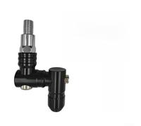 Adattatore per moto da M8 a M10, regolazione in altezza per lega di alluminio, prolunga girevole a 360 gradi, adattatore per specchietto retrovisore per moto e scooter, nero M8 a adattatore filettato