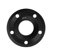 Adattatore Per Mozzo Distanziali Ruota Nero In Alluminio Forgiato 1 Pezzo Per S7 PCD 5X112 CB 66.6 M14X1.5 Piastra flangiata(15mm)