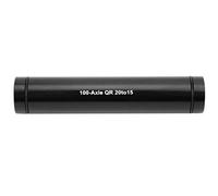 Adattatore per mozzo per asse bicicletta, in lega di alluminio da 20 mm a 15 mm, mozzi anteriori, gambo tubolare, accessori per bicicletta, adattatore per asse ruota per mountain bike (100 ingranaggi