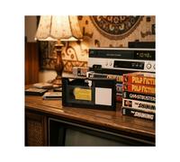 Adattatore per Nastro VHS-C Vintage Classico, Converti Nastri VHS In Cassette Video VHS-C di Dimensioni Ridotte con Questa Scatola di Conversione, 1PC