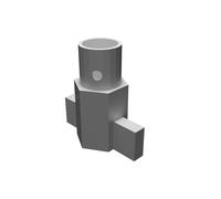 Adattatore per Nuki Smart Lock Serratura Pomello Pfaffenhain Stampato 3D