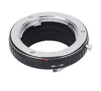 Adattatore per Obiettivo, Adattatore per Obiettivo con Attacco MD a LM Convertitore per Obiettivo con Messa a Fuoco Manuale per Attacco MD Minolta, per Fotocamere con Attacco