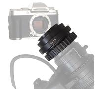 Adattatore per obiettivo B4-FX compatibile con obiettivo B4 2/3" Broadcast Grade Mount e per fotocamera Fuji Film X X-A1, X-A2, X-A3, X-A10, X-M1.X-E1, X-E2, X-E2S, X-T1, X-T2, X-T10, X-T20. Con