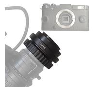 Adattatore per obiettivo B4-P/Q compatibile con B4 2/3" Broadcast Grade Mount Lens e per P/Q PQ Q10, Q7. Camera con supporto per treppiede