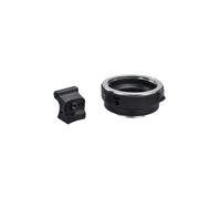Adattatore per obiettivo Commlite CM-EF-EOSM per Canon EF/EF-S - Nero/Argento - Compatibile con Canon Micro EOSM