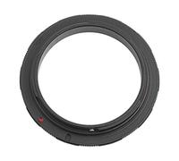Adattatore per Obiettivo di Retromarcia per Fotografia Macro, 52mm, 55mm, 58mm Anello di Adattamento per Retromarcia in Lega di Alluminio Resistente per Canon con Fotocamera