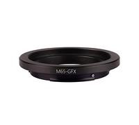 Adattatore per obiettivo fotocamera M65-GFX per GFX100S/50S2/50R Adattatore per obiettivo Macchina fotografica di ricambio con telaio robusto lavorato con precisione