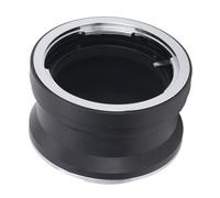Adattatore per Obiettivo Professionale, con Anello di Controllo, Supporta il Controllo Manuale Completo, Adatto per Fotocamere di Medio Formato da PK645 a GFX50S 50R 100