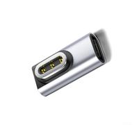 Adattatore per occhiali Rokid AI con ingresso USB C e dock magnetico per un'erogazione affidabile di potenza e una configurazione minima (argento)