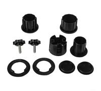 Adattatore per ombrellone da giardino con anelli di riduzione da 38 mm e 48 mm per base ombrellone adattatore per palo di base per ombrellone Kit per patio esterno