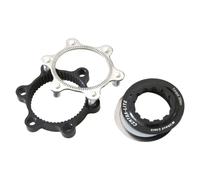 Adattatore per pastiglie freni a disco a 6 fori XLC BR-X62 Centerlock Noir