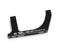 Adattatore per pastiglie freni anteriore XLC BR-X71 Flatmount Postmount 160 Nero