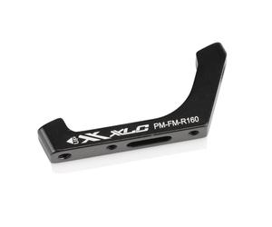 Adattatore per pastiglie freno posteriore XLC BR-X71 Flatmount Postmount 160 Nero
