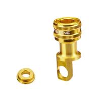 Adattatore per pedali a sgancio rapido per bicicletta pieghevole Brompton Dahon Birdy Tern (oro)