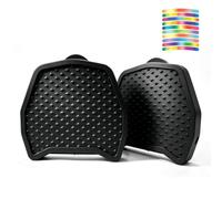 Adattatore per pedali per bicicletta - Compatibile con cambio da blocco a piattaforma Shimano SPD-SL, antiscivolo, facile da installare, per bici da strada e da città