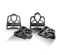 Adattatore per pedali senza molletta CHOOEE per Shimano SPD/Look KEO - Convertitore per piattaforma bici da corsa 700C, accessorio universale per pedali da ciclismo Stile 1 Fit SPD,Stile 1 Fit KEO,Sch