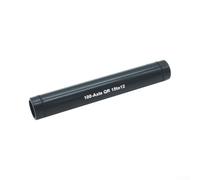 Adattatore per perno Passante MTB 15-12mm Alluminio Adattatore | Lega di alluminio, conversione 15mm a 12mm, anteriore MTB, leggero per e , installazione facile(Black)