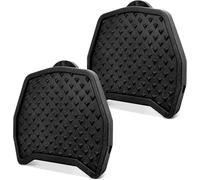 Adattatore per piastra a pedale compatibile con pedali automatici Shimano SPD-SL, clip per bici da strada adattatore pedali, conversione a pedale piatto (nero)