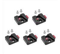 Adattatore per piastra a sgancio rapido per batteria universale V Mount 5X 1/4 Accessori Base singola portatile per tutti i PTZ e telecamere