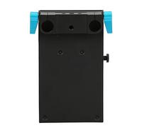 Adattatore per Piastra Batteria con Montaggio a V Virtuale EL14 Morsetto per Asta a Doppio Foro da 15 Mm D5300 D5600 D5200 D3400 D3100 D3300 D5100 D5500 Accessori Fotografici