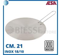 Adattatore per piastra induzione piano diffusore universale di calore ilsa cm 21