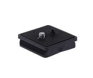 Adattatore per piastra QR con morsetto a sgancio rapido nero aggiornato per treppiede Weifeng 330A E147 Accessori per fotocamere