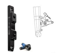 Adattatore per pinza freno a disco da IS a Post Mount per impianti di telaio e forcella della bicicletta compatibili con Shimano (F160)